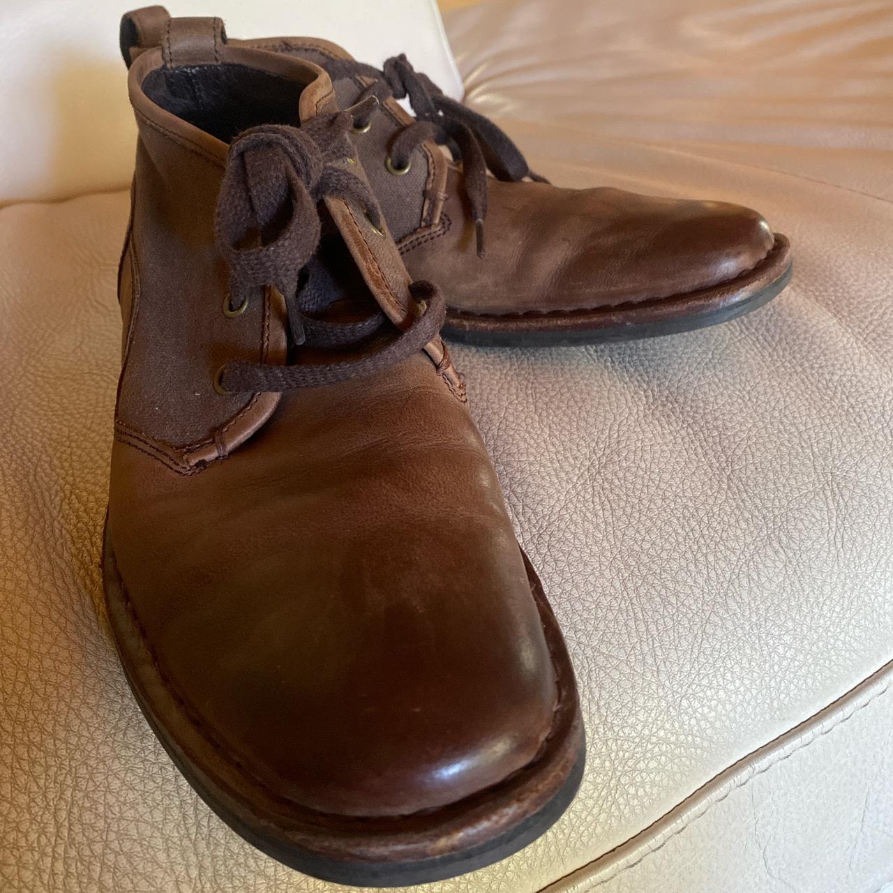 John Varvatos chucka boots size 8 nice quality... - Depop