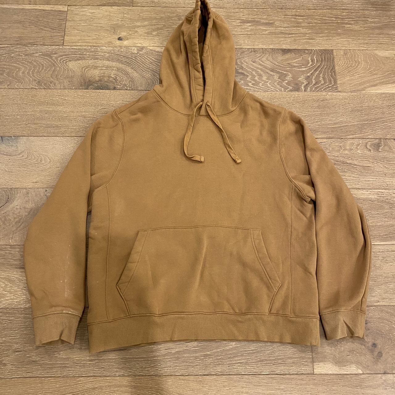 Large Beige VRST hoodie Depop