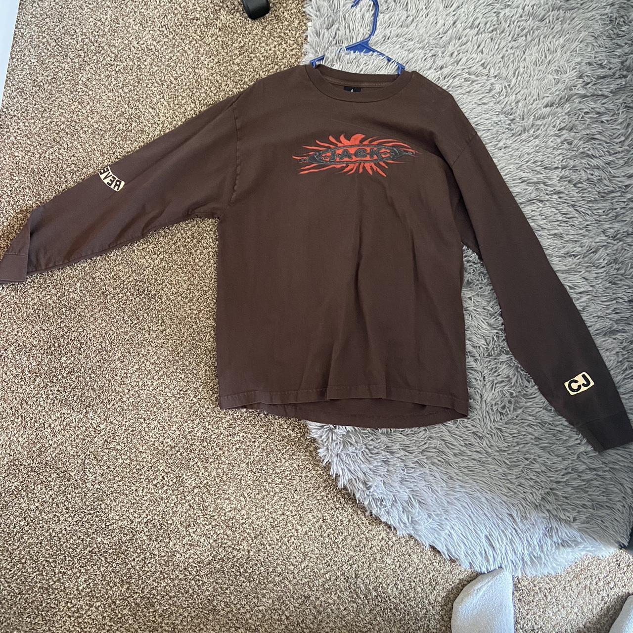 Brand New Travis Scott Reverse selling Jack Long Sleeve Tee size XL