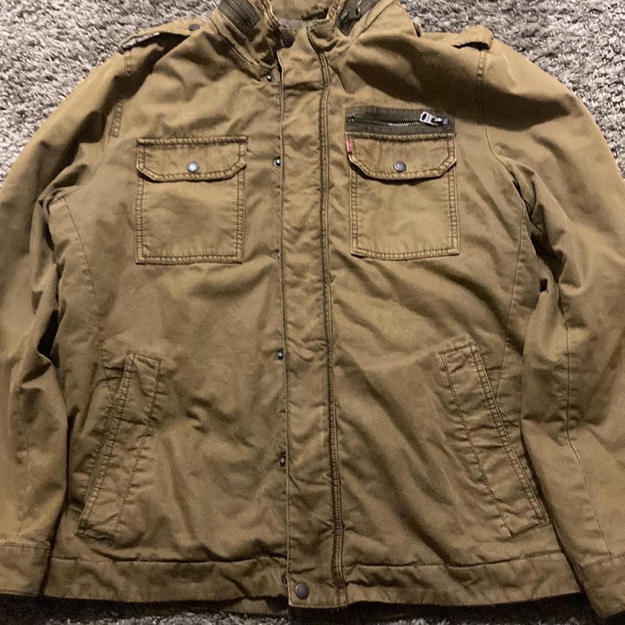 Levis military outlet jacket