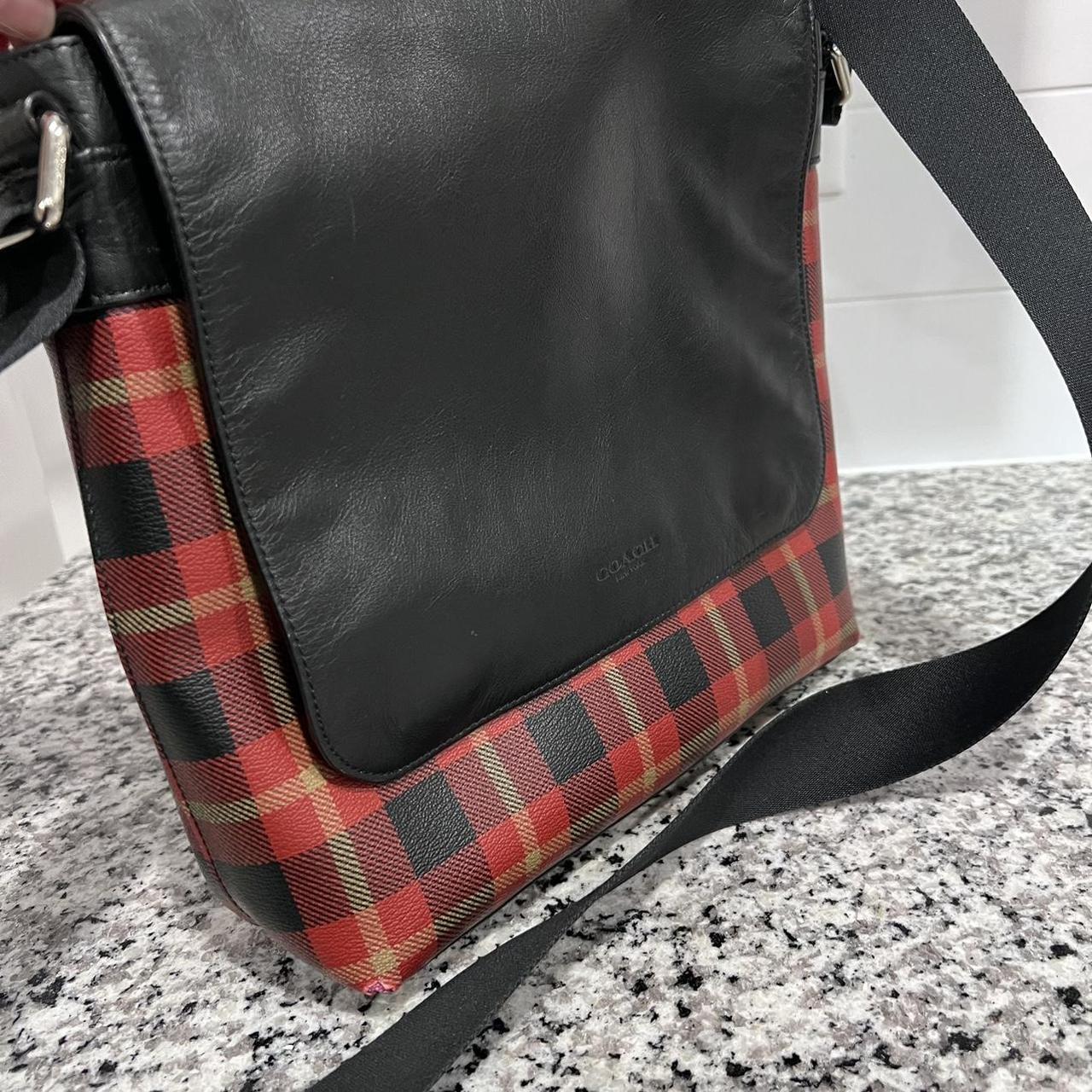 Coach plaid messenger bag COACH STYLE Depop