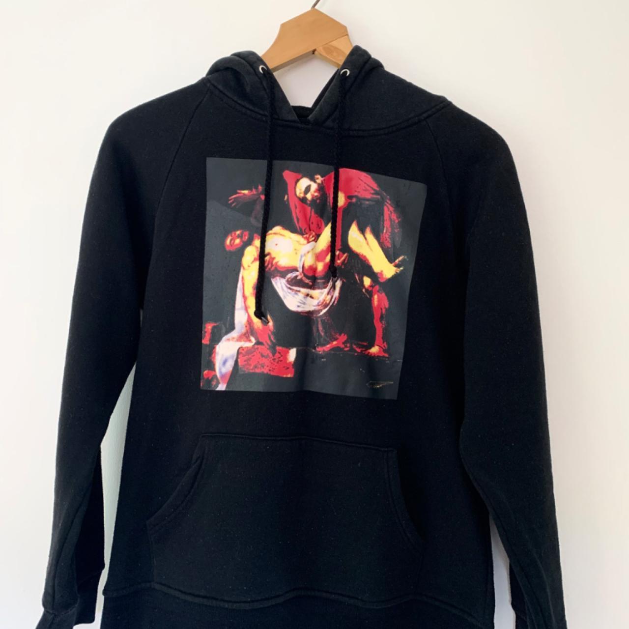 Pyrex Champion Hoodie Kanye Virgil Off White Print