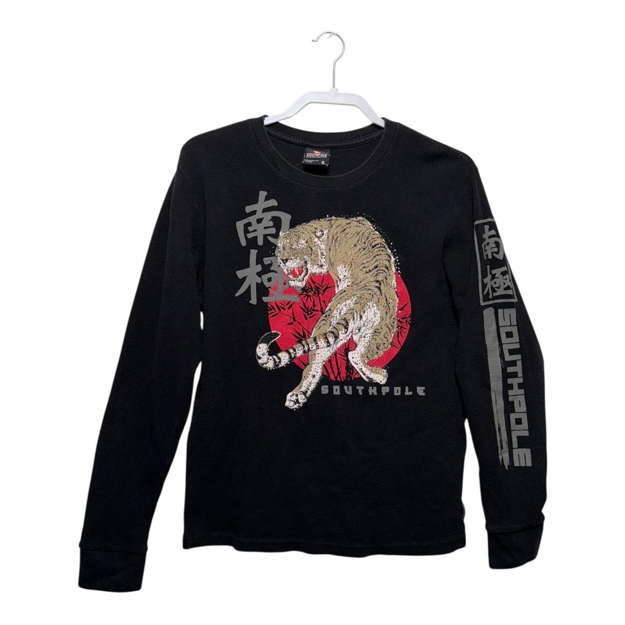 SOUTHPOLE AUTHENTIC COLLECTION RHINESTONE TIGER