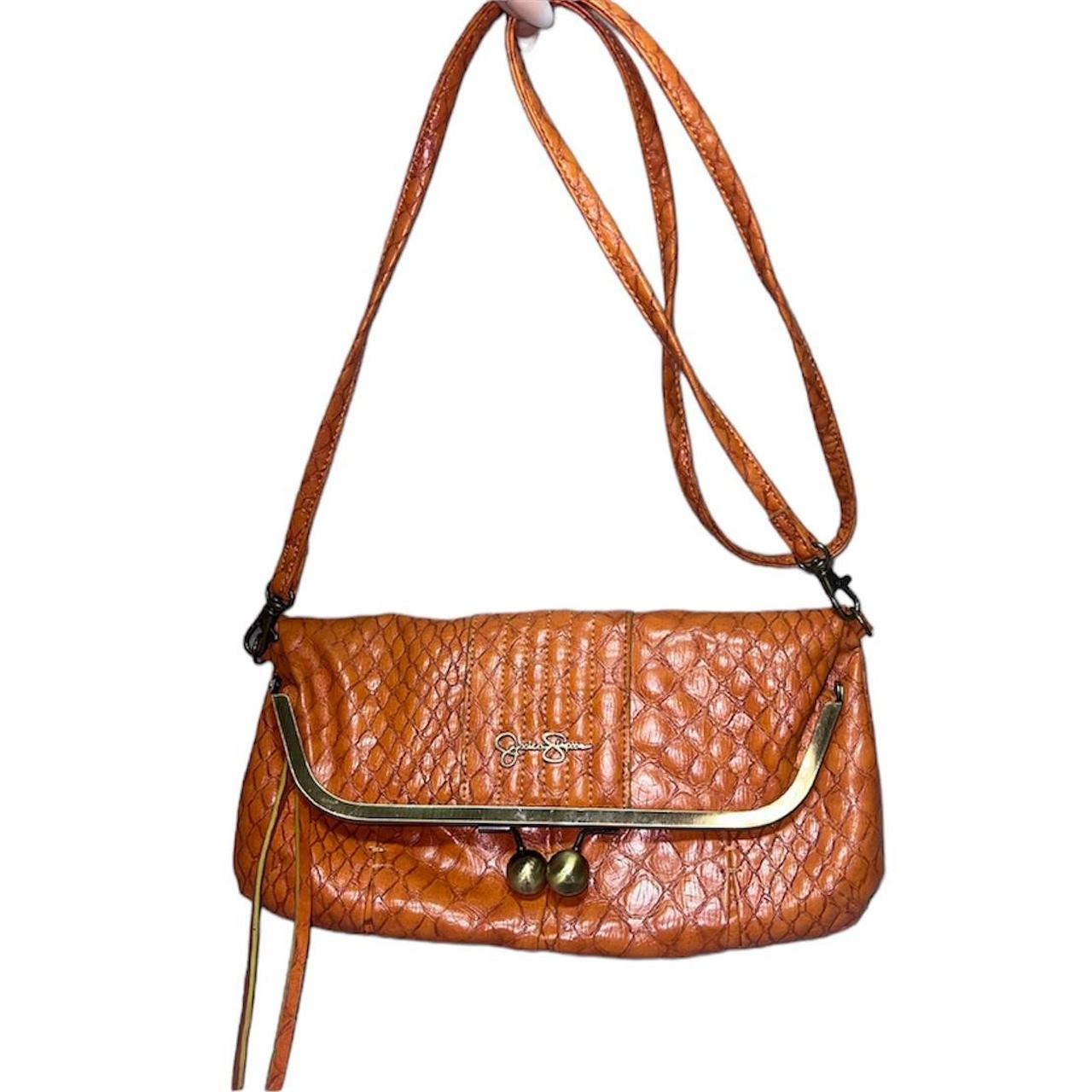 Jessica simpson orange purse sale