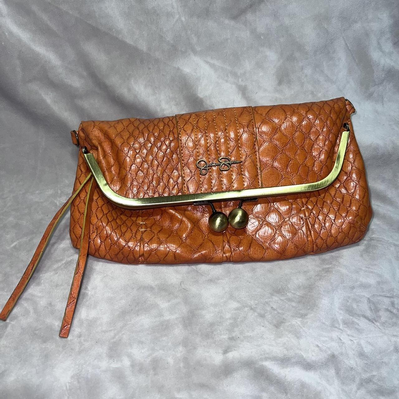 Jessica simpson orange purse sale