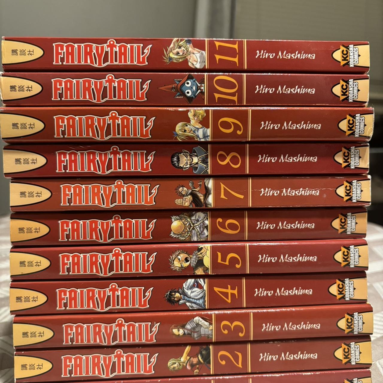 Fairytail Manga volumes hot 1-11