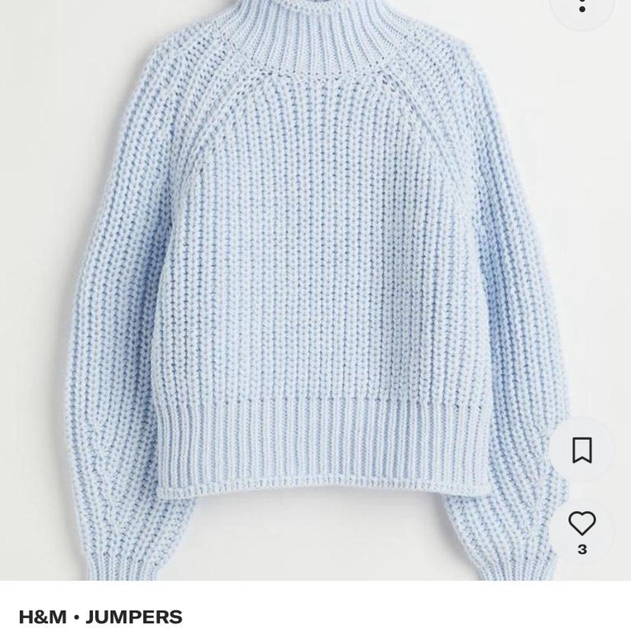 H and shop m blue jumper