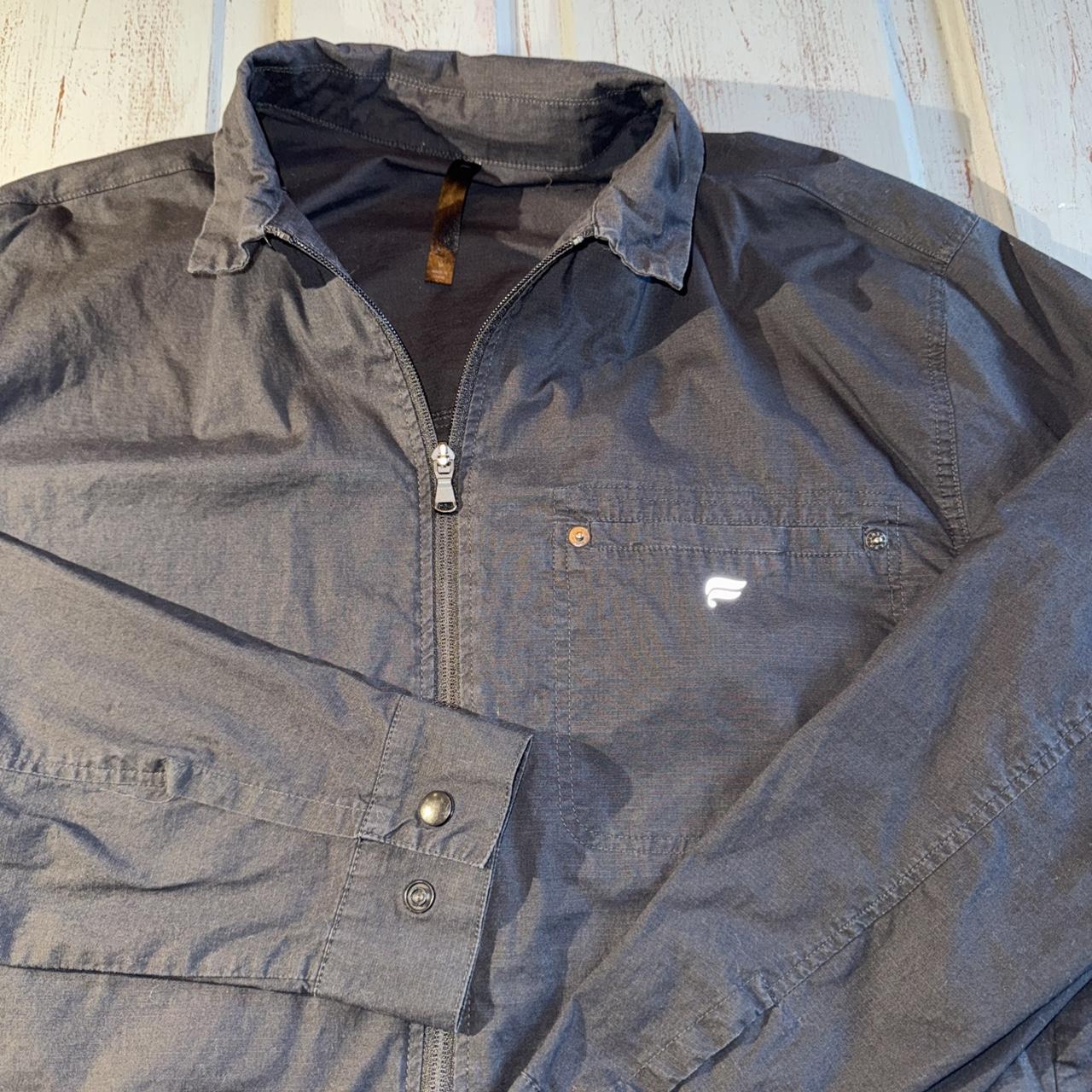 Fabletics Men's Lightweight Jacket - Grey/Black -… - image 1