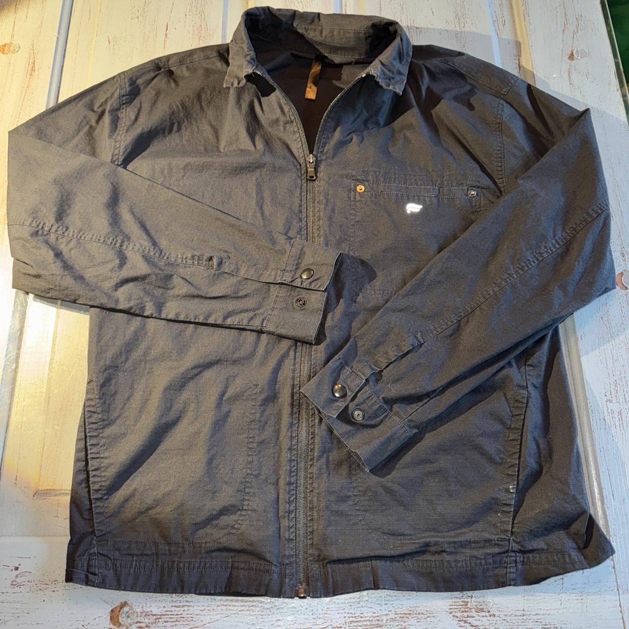 Fabletics Men's Lightweight Jacket - Grey/Black -… - image 2