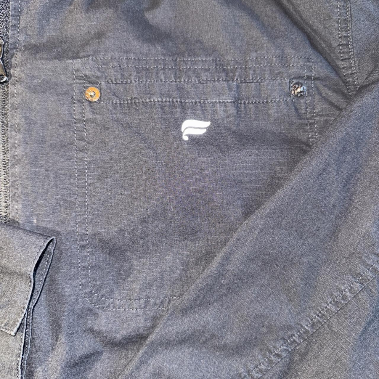 Fabletics Men's Lightweight Jacket - Grey/Black -… - image 3