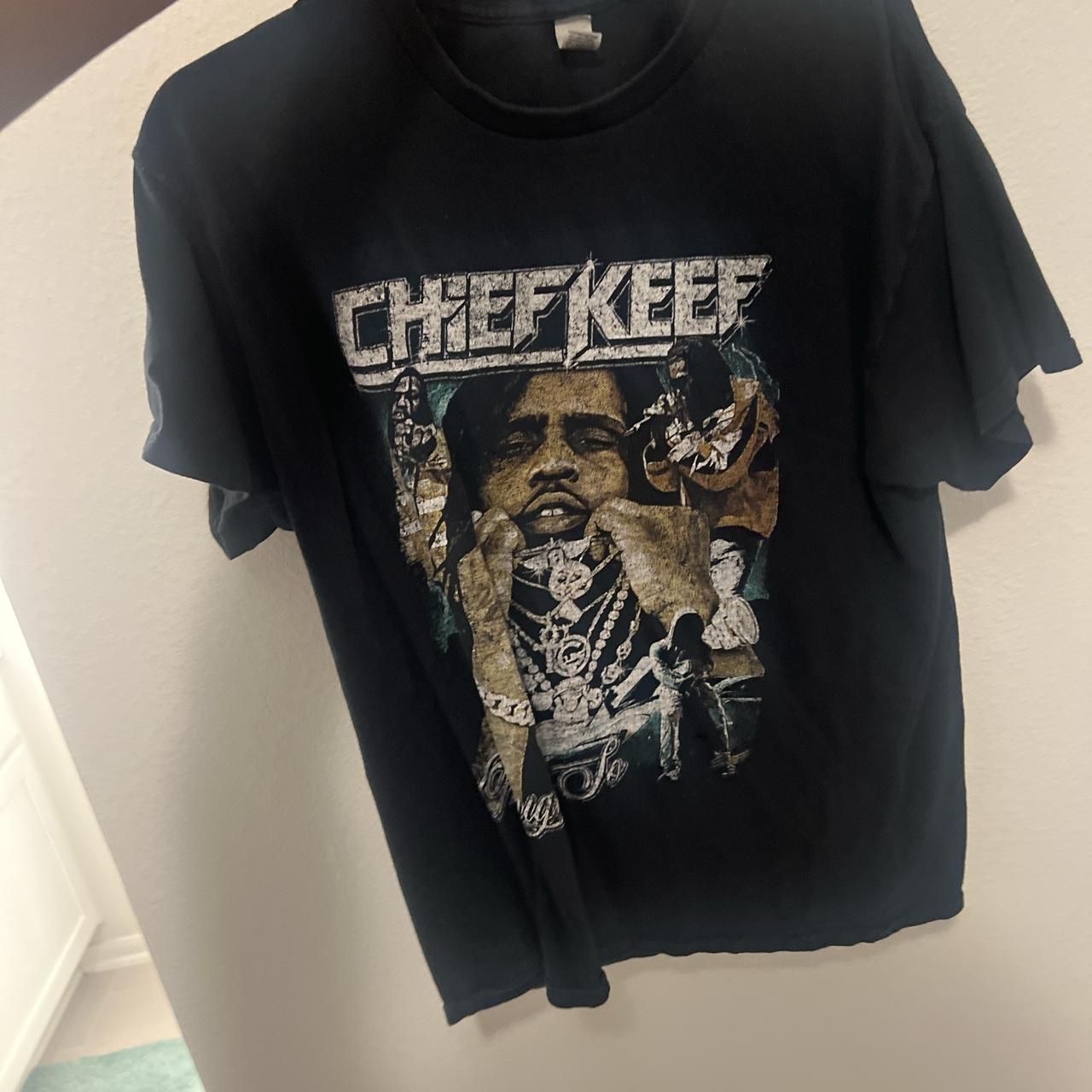 chief keef graphic tee - Depop