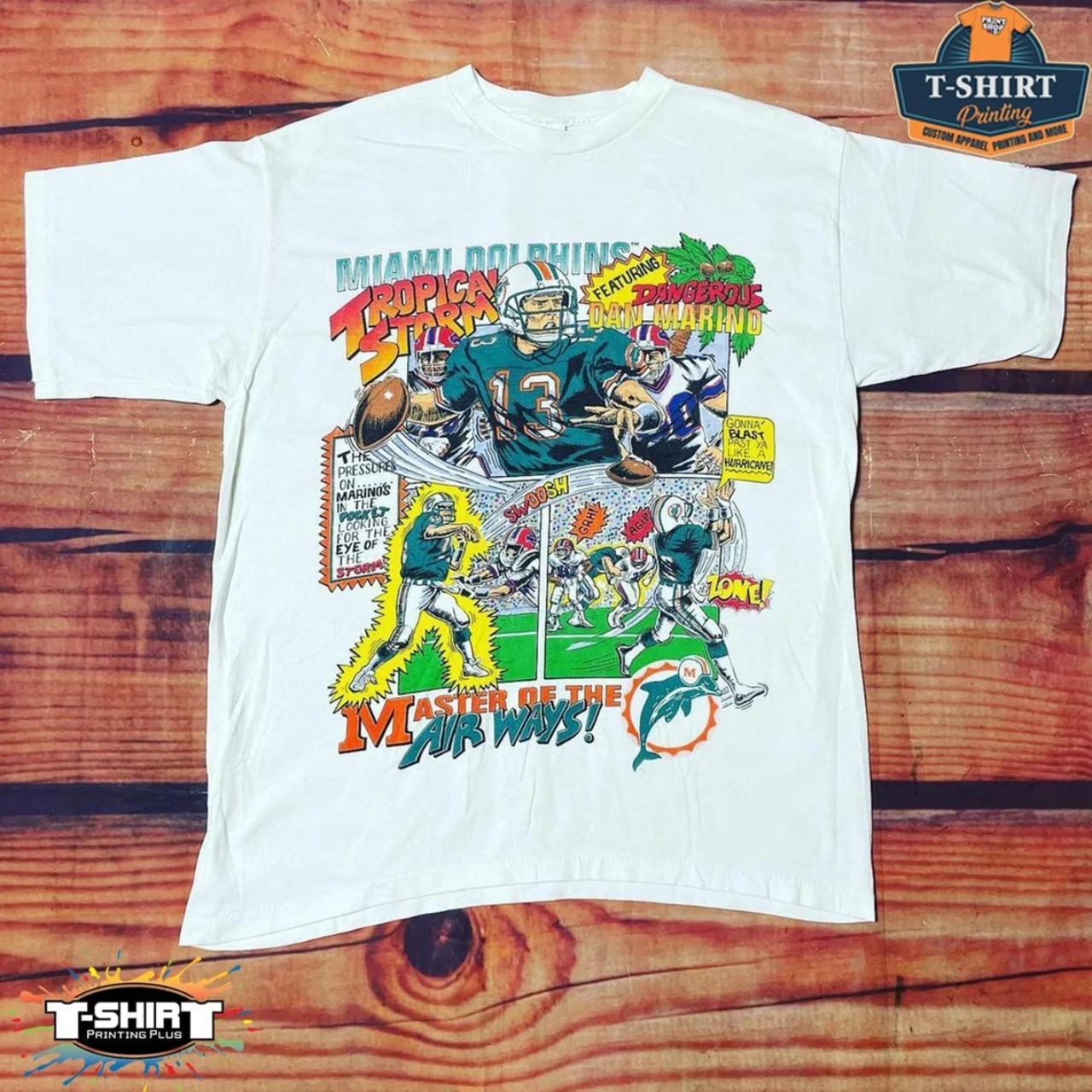 Vintage NFL Dan Marino Miami Dolphins Comic Series... - Depop