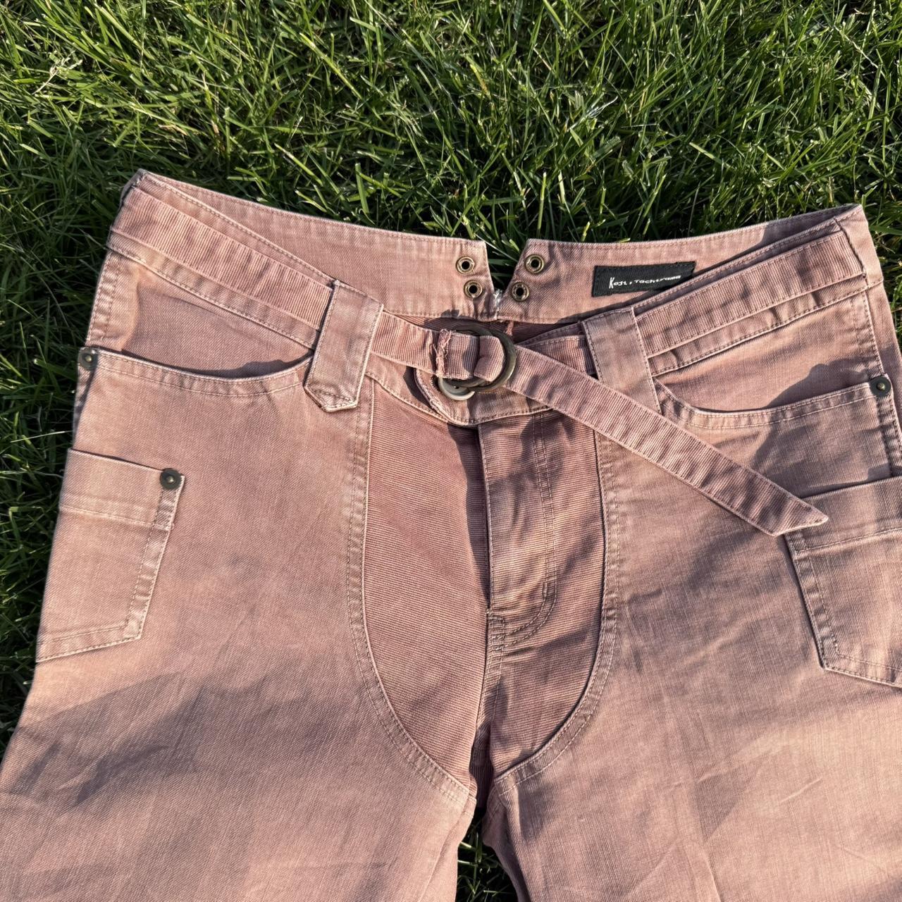 Women's Jeans - Pink/Brown - 2 – greyish dull ros… - image 1