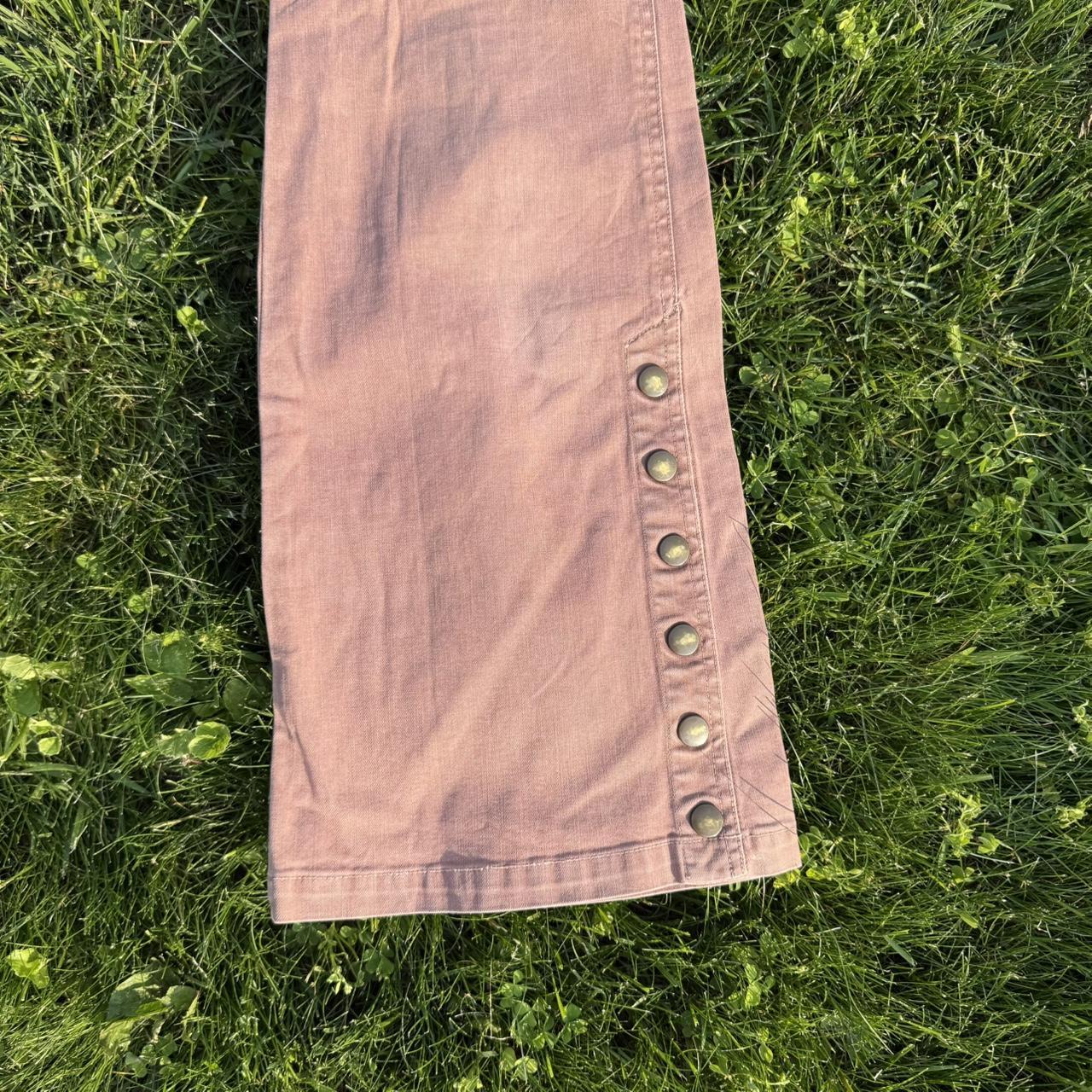 Women's Jeans - Pink/Brown - 2 – greyish dull ros… - image 3