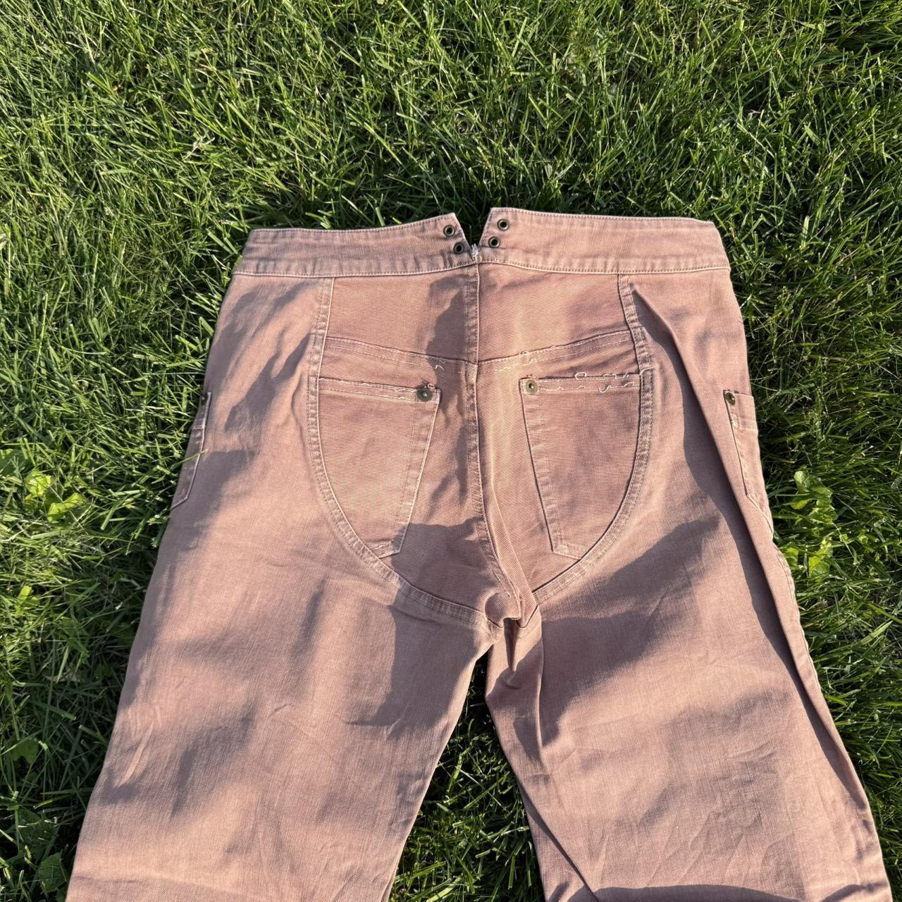 Women's Jeans - Pink/Brown - 2 – greyish dull ros… - image 4