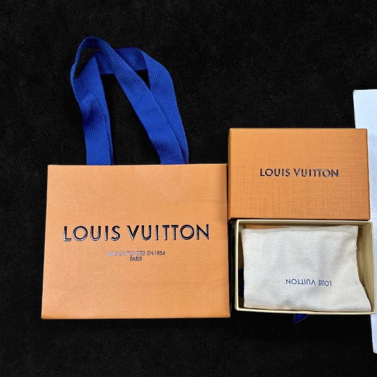 Louis Vuitton Eclipse Monogram Coated Canvas Slim Bracelet Size 21 Louis  Vuitton