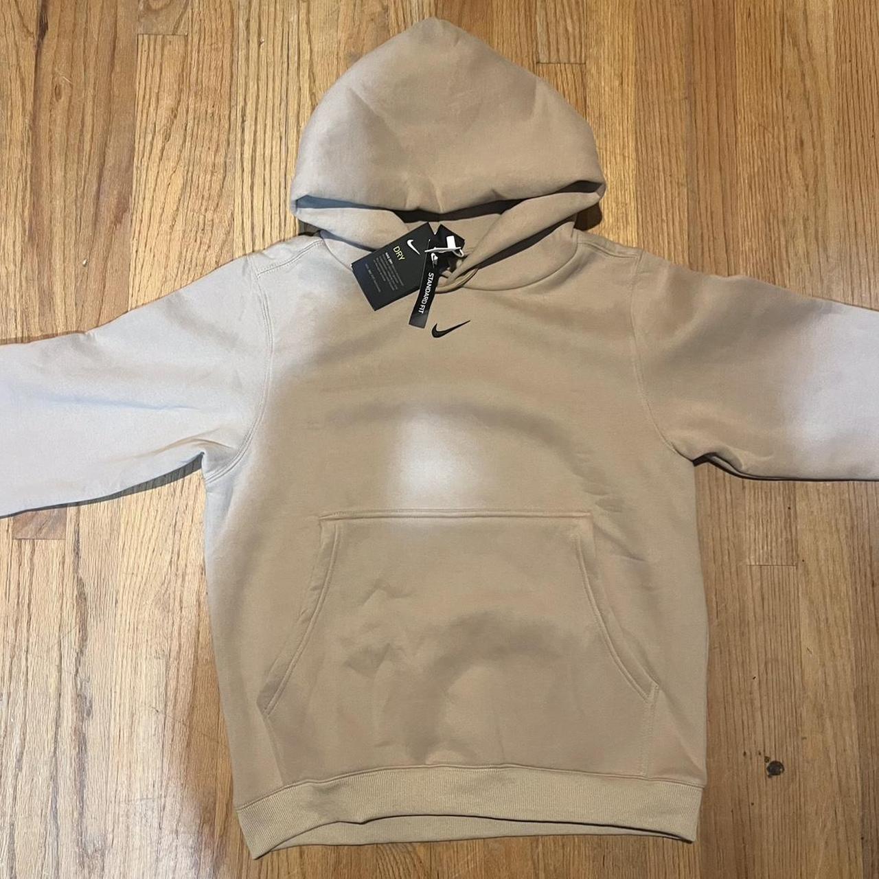 mens nike khaki hoodie