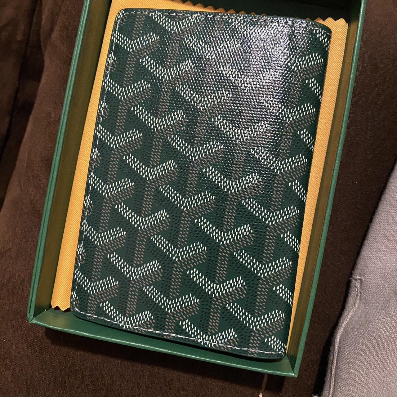 Goyard passport holder Green color way. (let... Depop