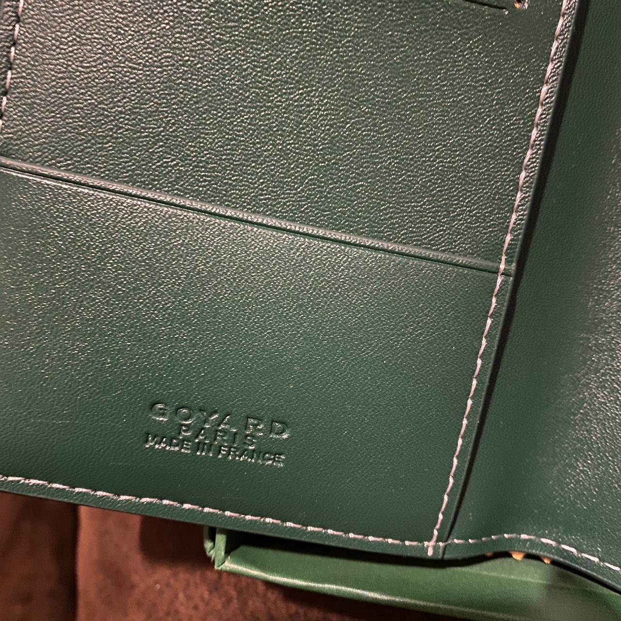 Goyard passport holder Green color way. (let... Depop