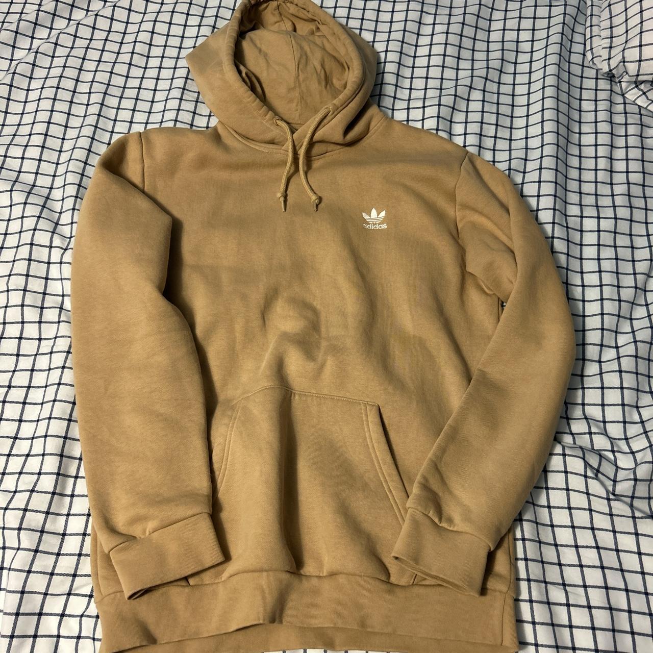 Adidas tan hoodie best sale