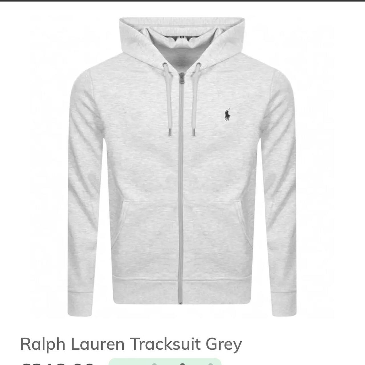 Grey polo tracksuit best sale