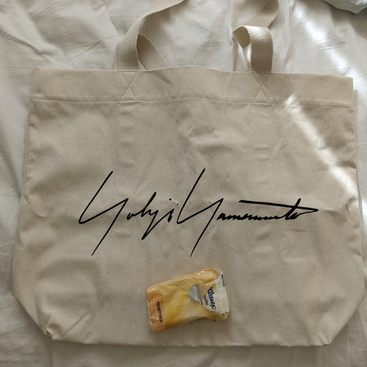Yohji Yamamoto canvas tote This bag is given as a | Depop