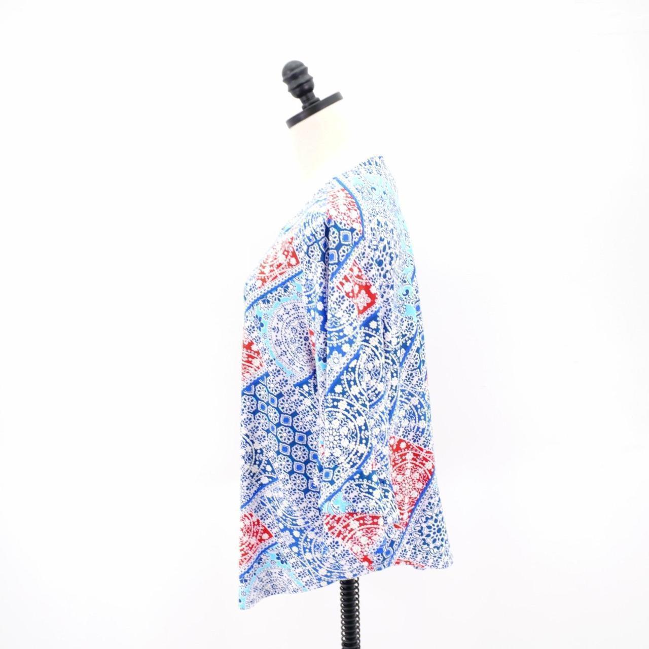 Ruby Rd. Women's Blouse - Blue - XL – Ruby Rd. Pe… - image 4