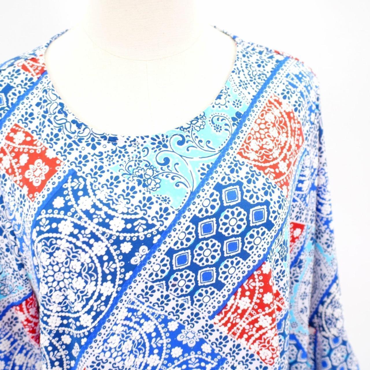 Ruby Rd. Women's Blouse - Blue - XL – Ruby Rd. Pe… - image 2