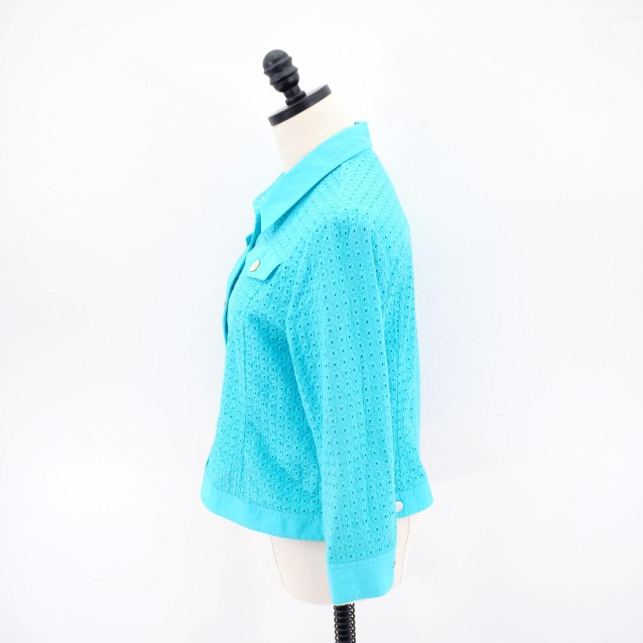 Ruby Rd. Women's Blouse - Blue - 12 – Ruby Rd. Pe… - image 5