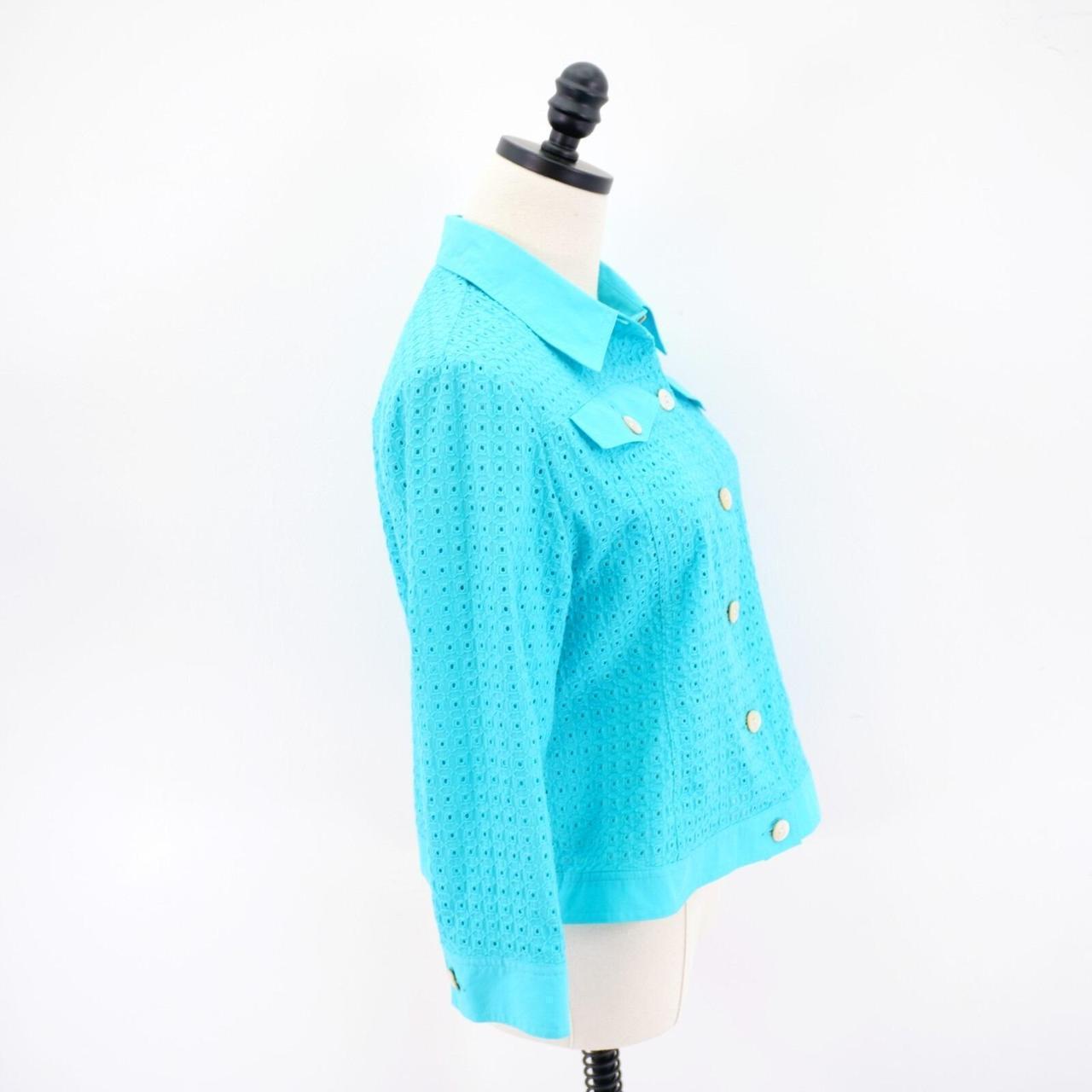 Ruby Rd. Women's Blouse - Blue - 12 – Ruby Rd. Pe… - image 7