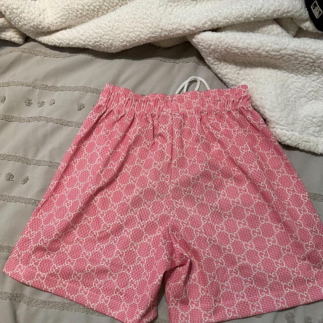 Pink gucci shorts online