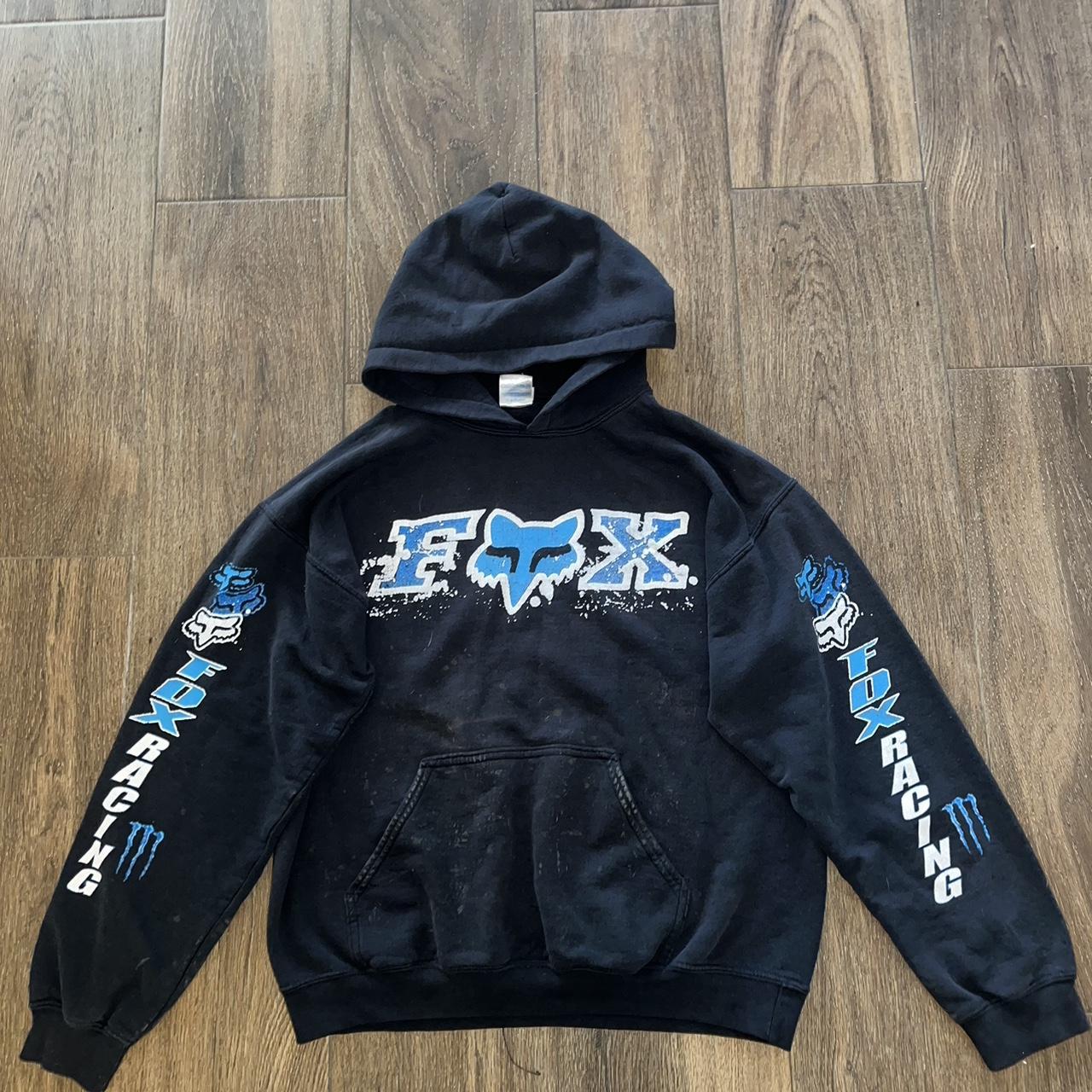 Fox racing hot sale monster hoodie