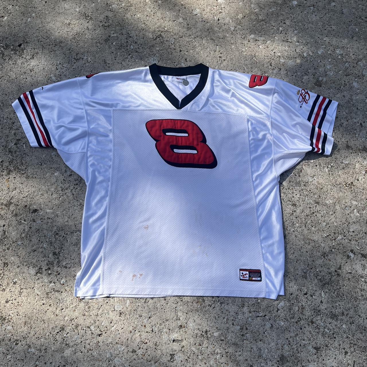 Dale Earnhardt Jr #8 Stitch Football Jersey Nascar... - Depop