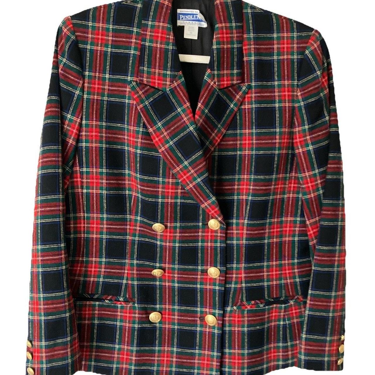 Pendleton Women's Blazer Jacket - Multi/Blue - 12… - image 1