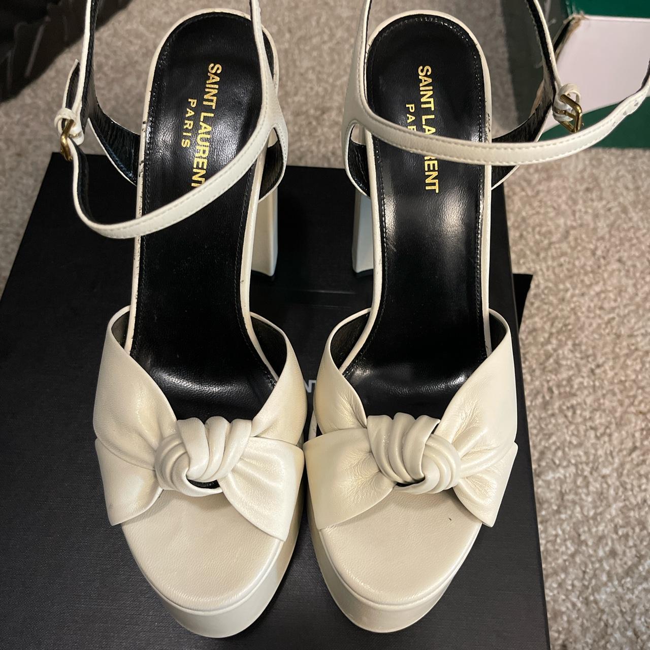 イヴ・サンローラン 白のヒール Best ysl white heels 2025