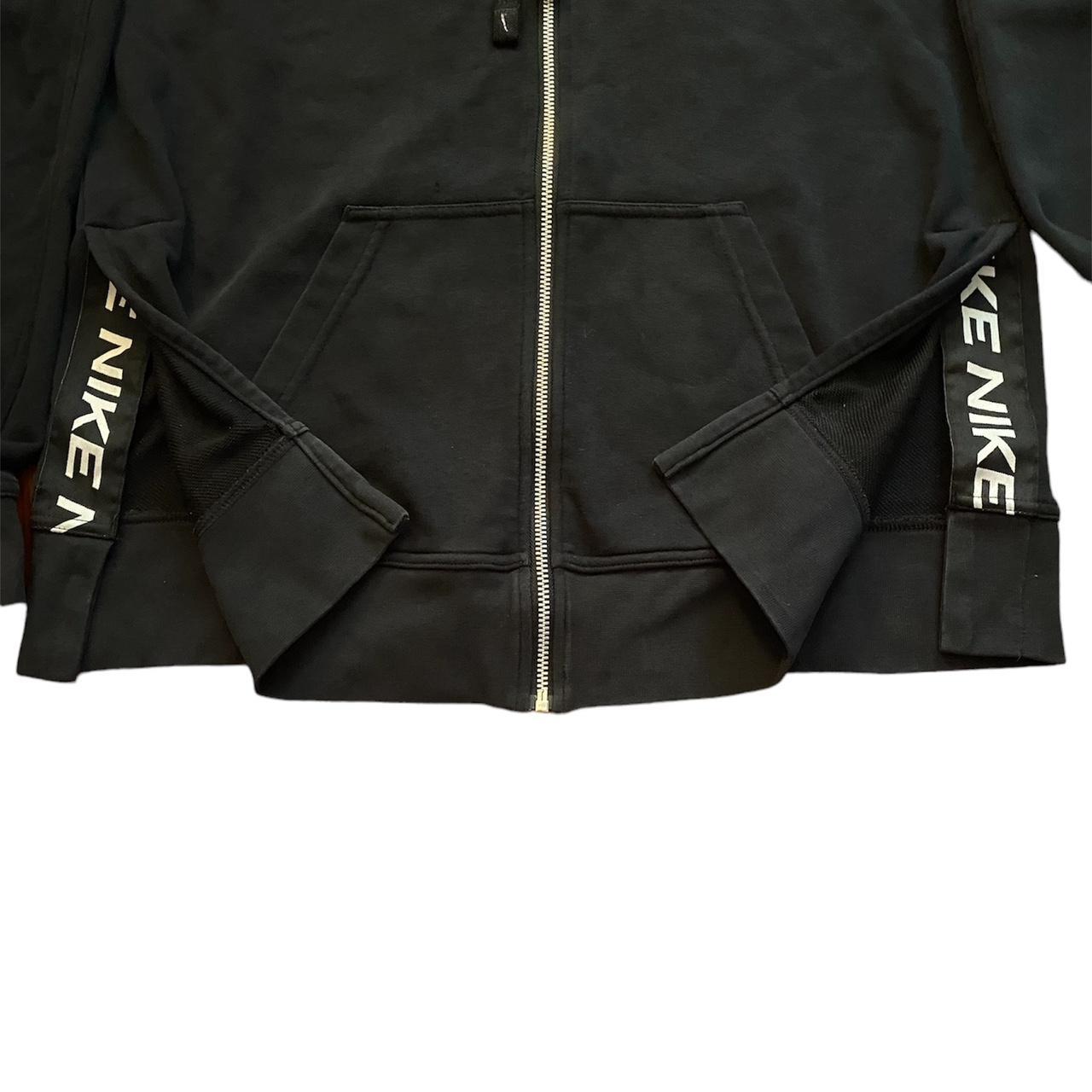 womens black nike zip top