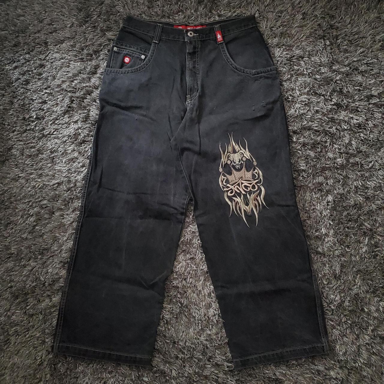 Snakebite jnco tribal jeans these my most worn jeans... - Depop