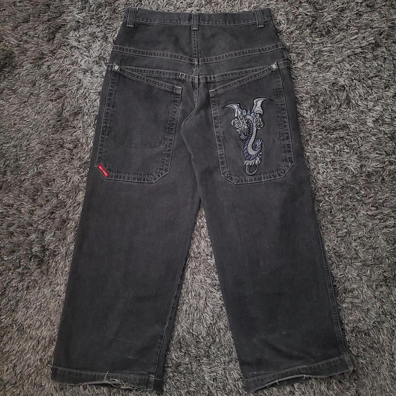 Jnco dragon tribal jeans this a really rare pair in... - Depop