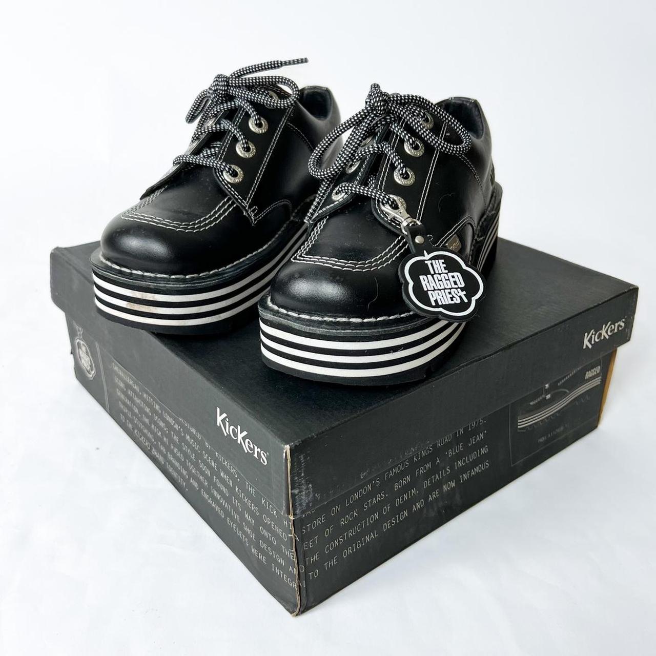 kickers platform loafers