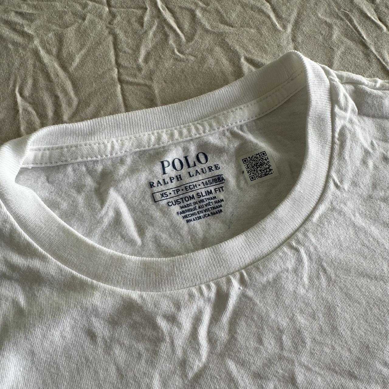 Polo Ralph Lauren Men’s T-shirt, white size XS... - Depop