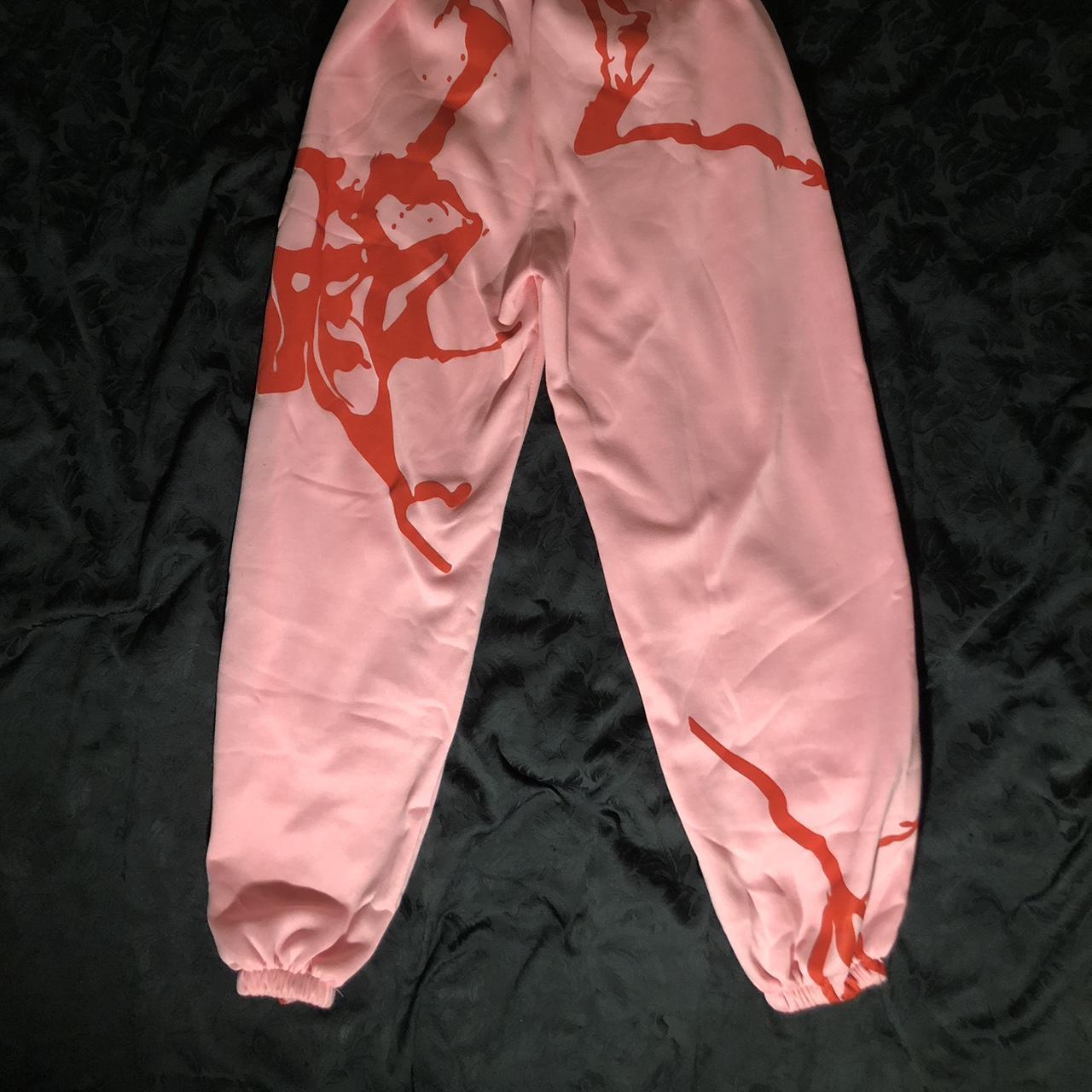 Comfy, pink named sweatpants - Depop