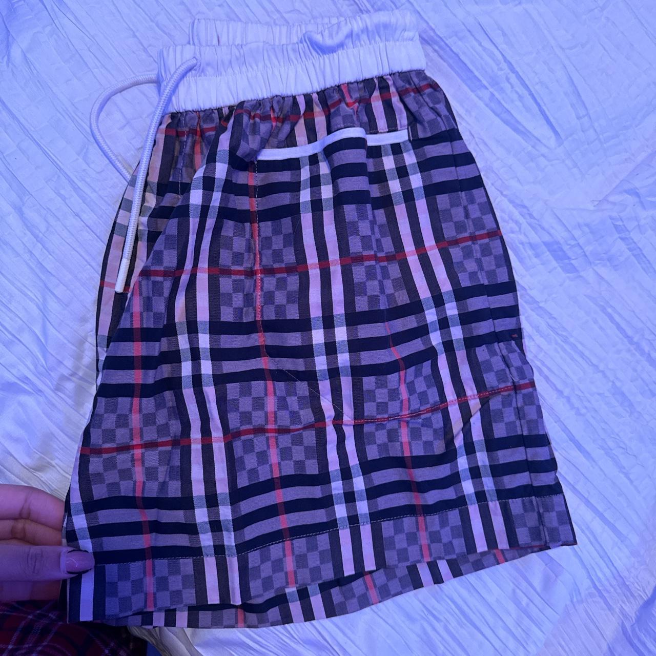 Burberry shorts deals kids purple