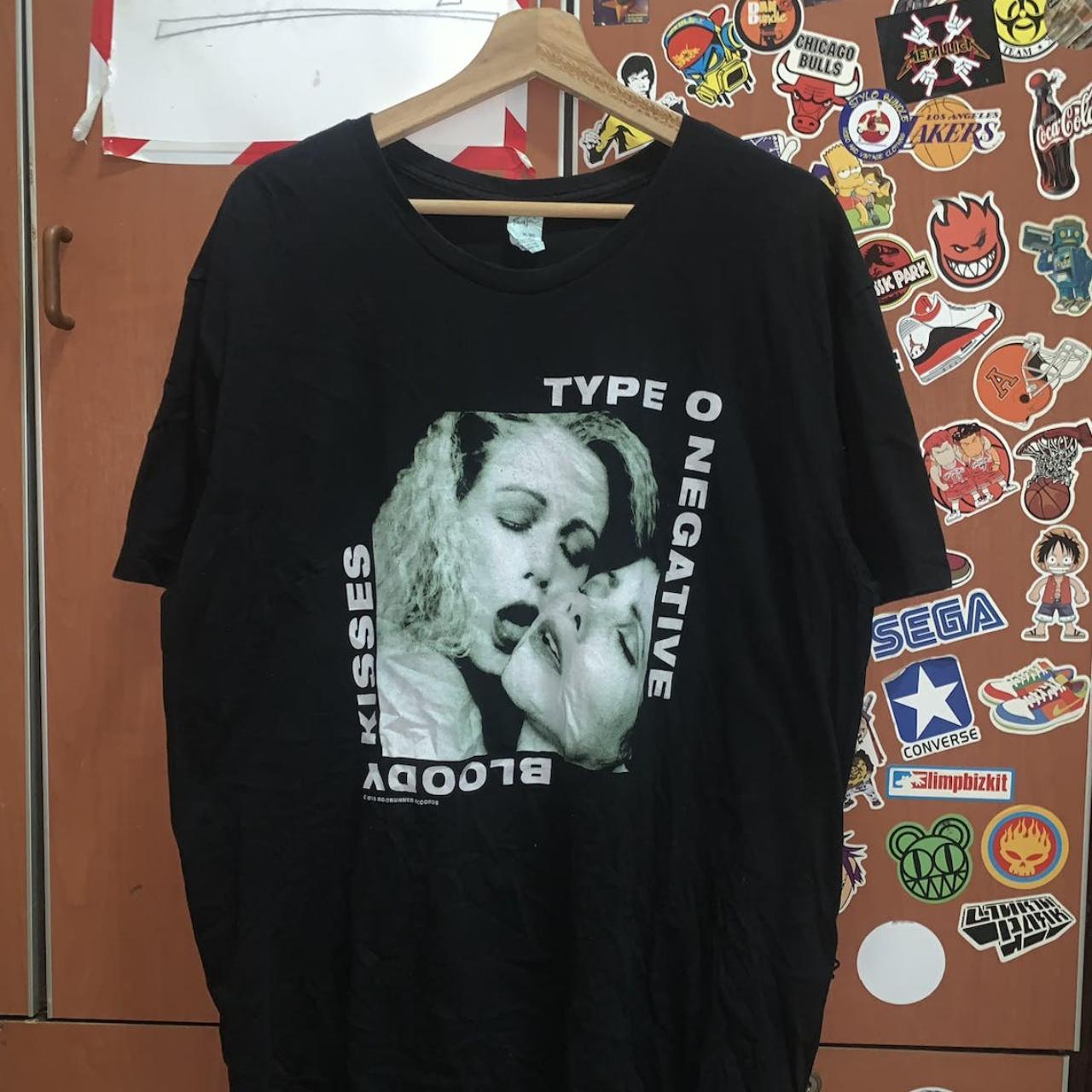 Type O Negative Shirt, Bloody Kisses, Black