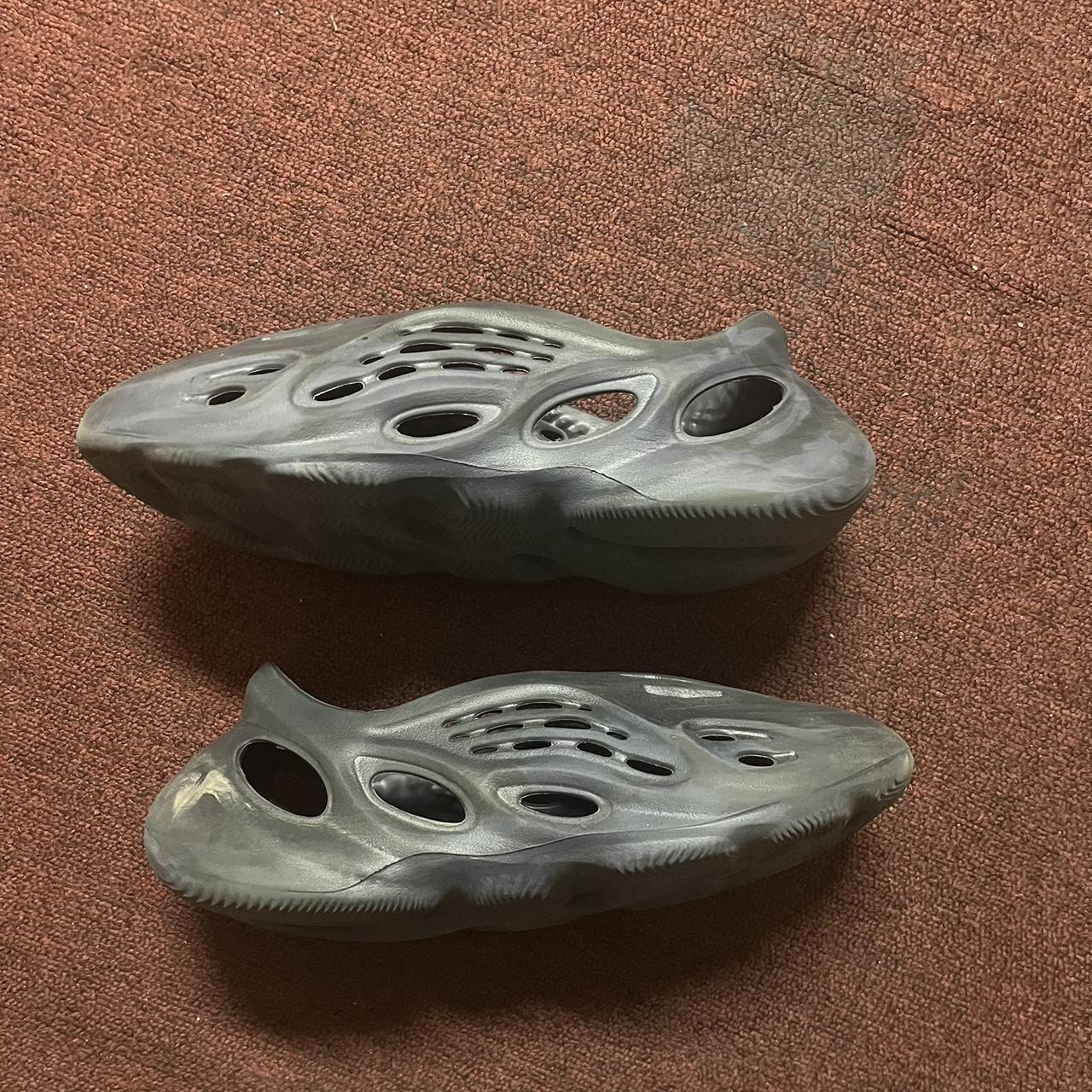 yeezy foam runner black and blue
