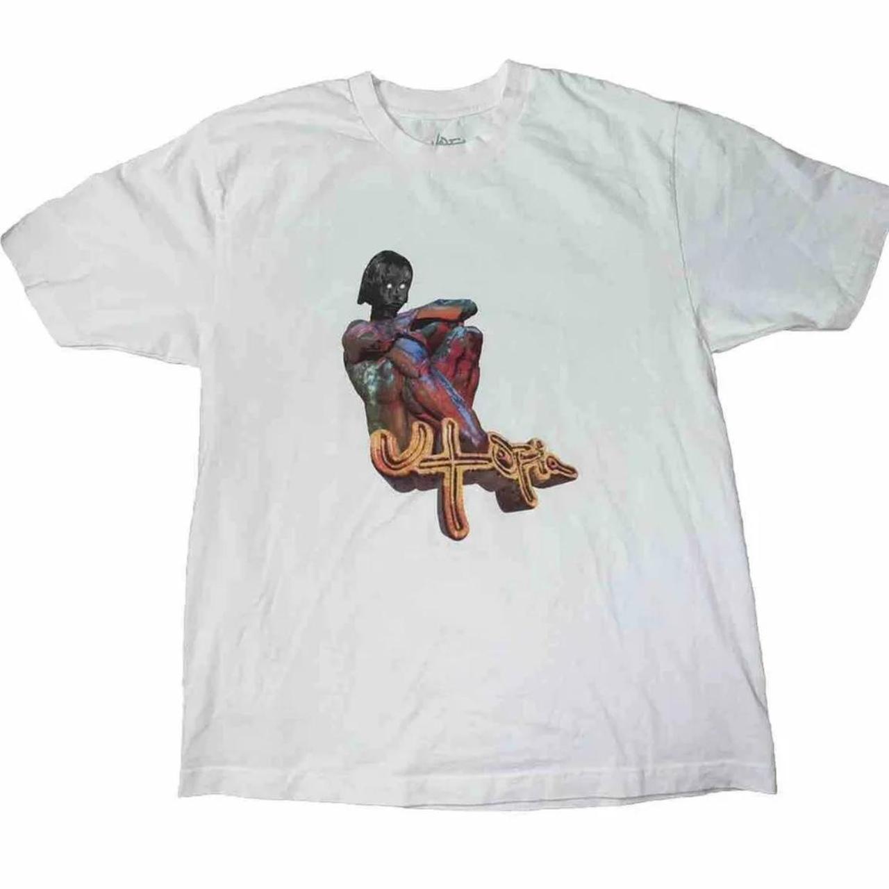 🔥TRAVIS SCOTT UTOPIA B1 TEE NEW WITHOUT TAGS, LARGE | Depop