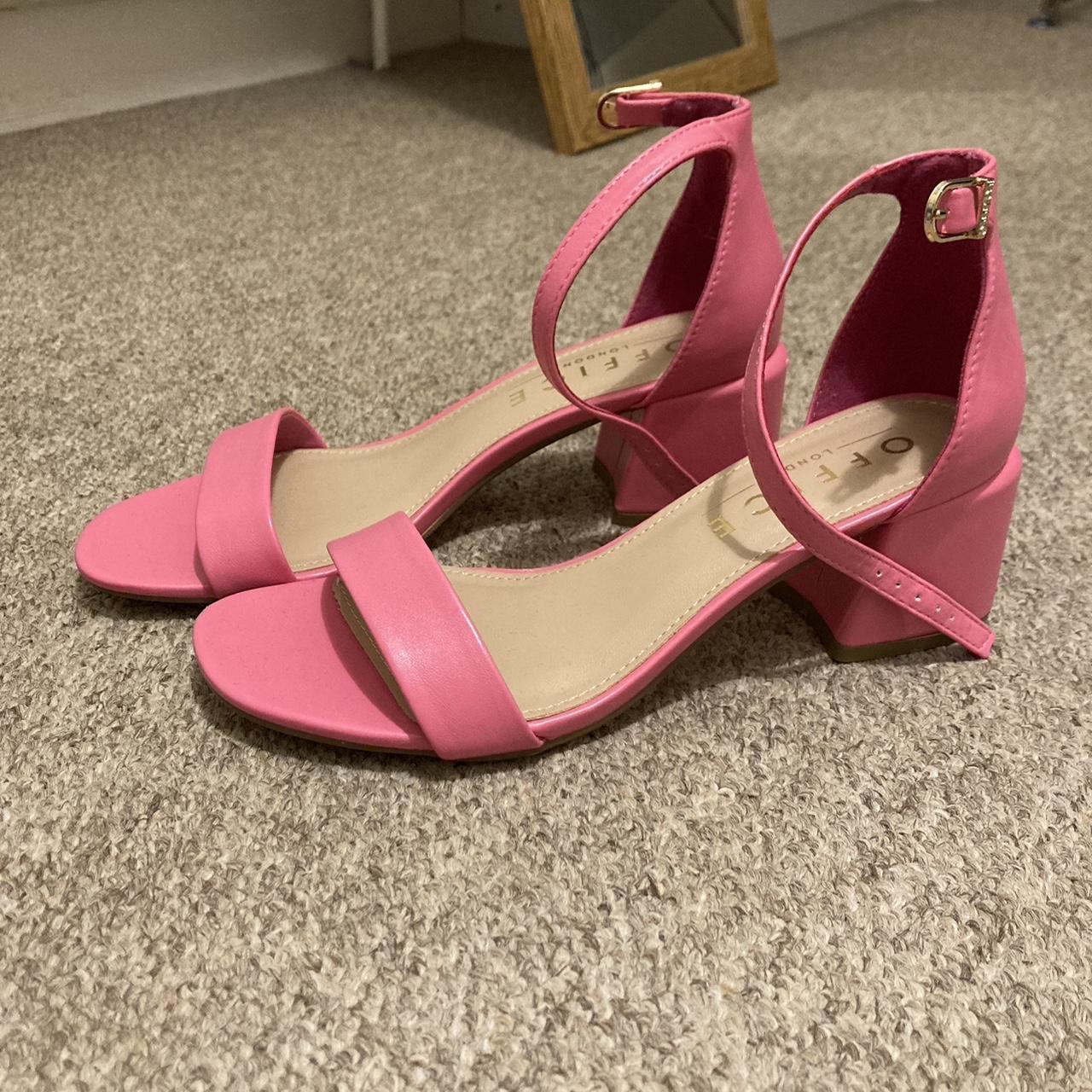 Office on sale pink sandals