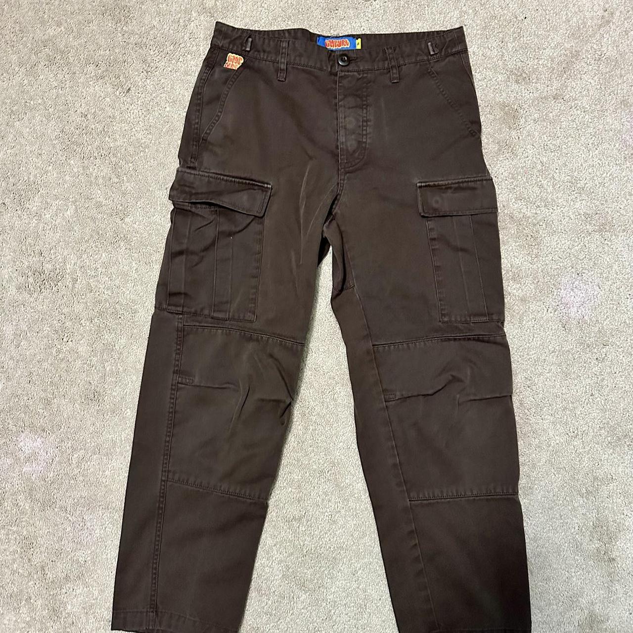 Brown Empyre cargo pants Chocolate brown Great... - Depop