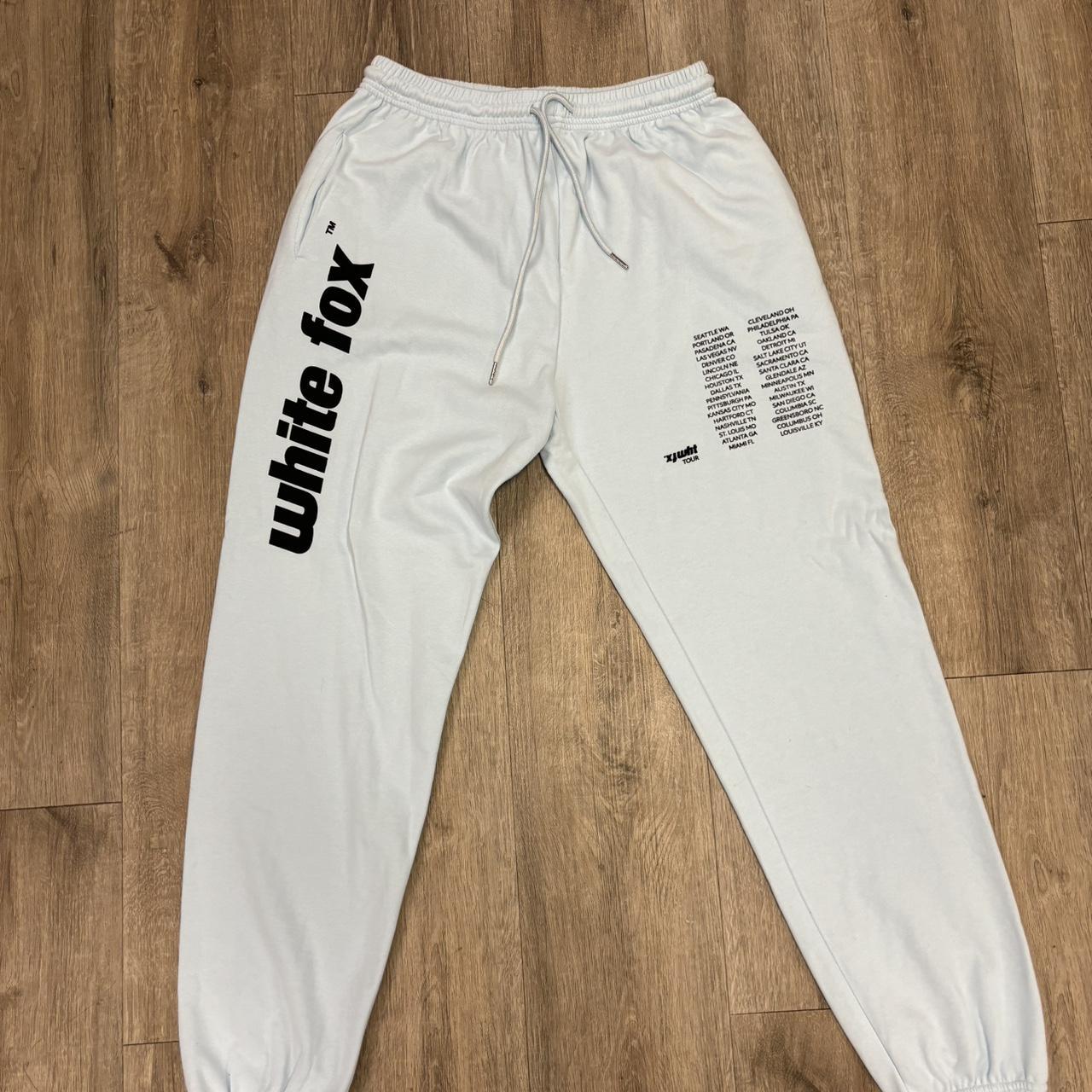 White Fox Boutique Sweatpants 50 Cotton and 50... Depop