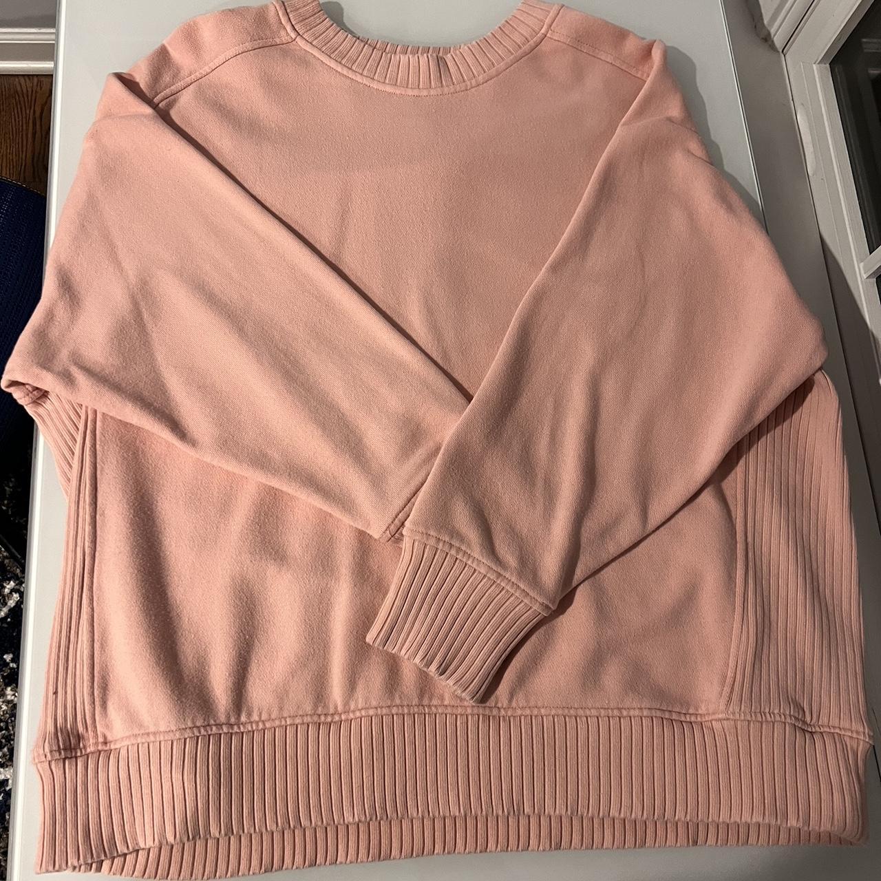 Light pink aerie sweatshirt, size large Depop