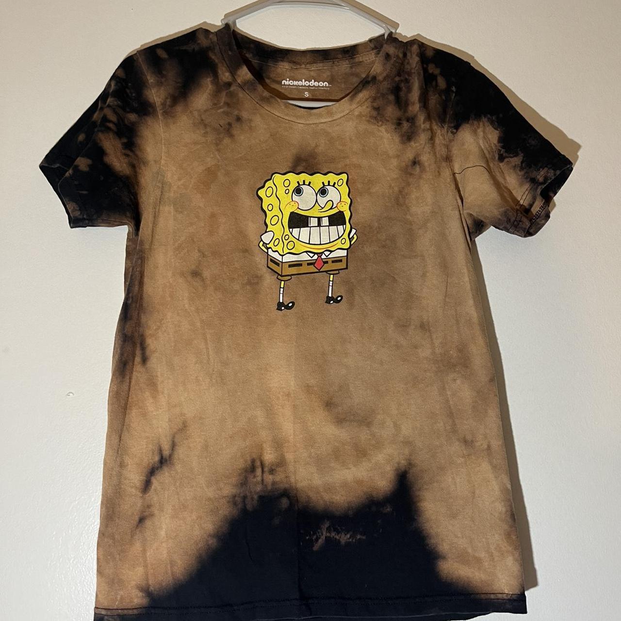 SpongeBob Vintage Tee This graphic is slightly... - Depop